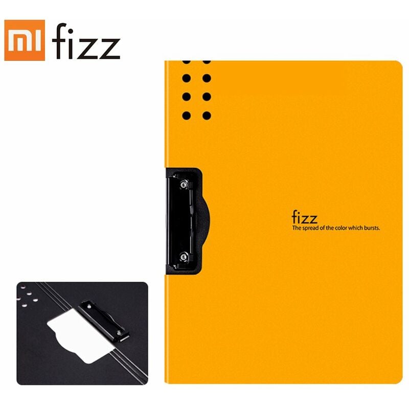 

Fizz A4 Carpeta de archivos Almohadilla de documentos Organizador de almacenamiento empresarial Archivo de reuniones Papeleria de bolsillo Material