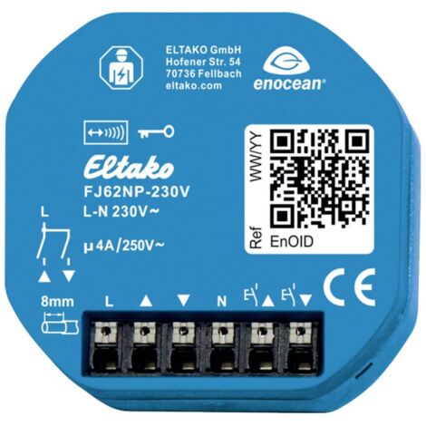 FJ62NP-230V Eltako senza fili Attuatore per tapparelle Da incasso