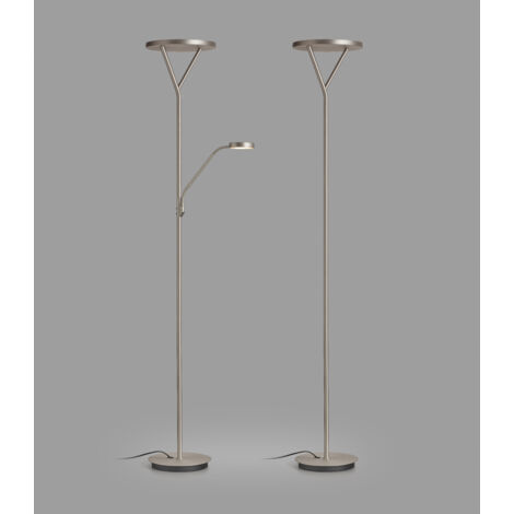 FL PLANA Matt nickel 40W+6W dimmable