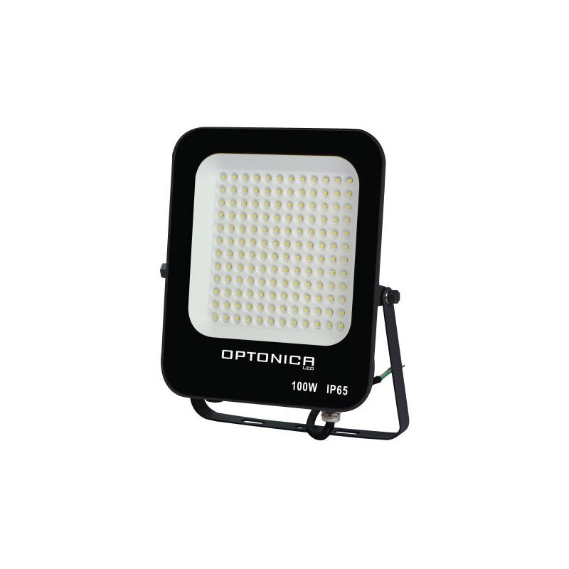 Projecteur led 100W Noir Étanche IP65 9000lm 477W Blanc Chaud 2700K