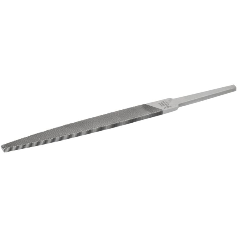 Bahco Flachfeile mit konisch zulaufenden Kanten, Bastardhieb, ohne Heft 150 mm