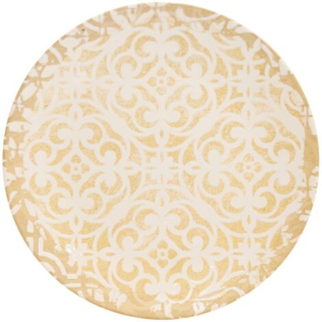 Flacher Teller Anna D26cm creme - Atmosphera créateur d'intérieur