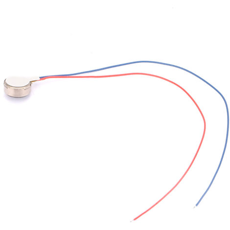 Flacher Vibrationsmotor (8 mm) für Handys, 3 V DC, 0,02 W, 12000 U/min – Ideal für elektronische Geräte und DIY-Projekte