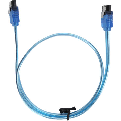 Flaches Dual-SATA-Kabel für SSDs und Festplatten, externes Übertragungskabel mit zwei geraden Schnittstellen