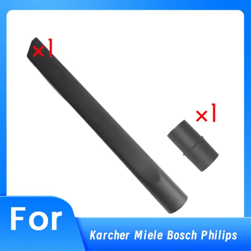 Image of Flaches Saugset mit Winkelstück für Staubsauger