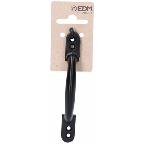 Flachgriff, 120mm, Hº schwarz  85610