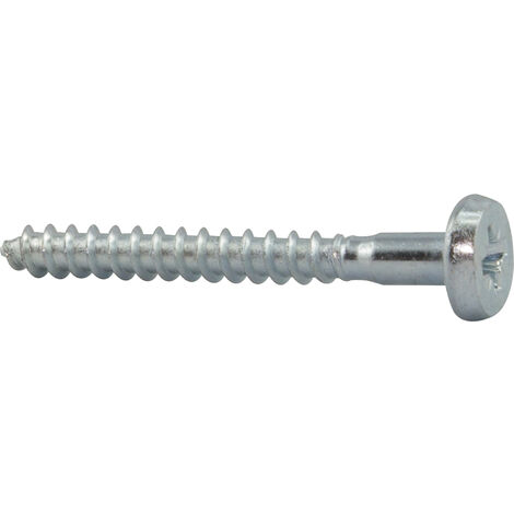Flachkopfschraube 5,5 x 50 PZ3 verzinkt-blau