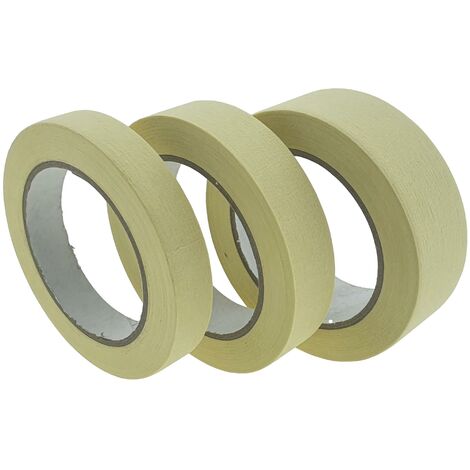 Flachkreppband Set 18-24-36mm x 40m
