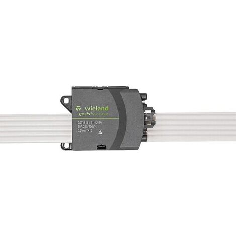 Flachleitungsadapter, 250V / 20A 5-polig, weiter mit GST18i5 passend zu 5 x 2,5 mm²