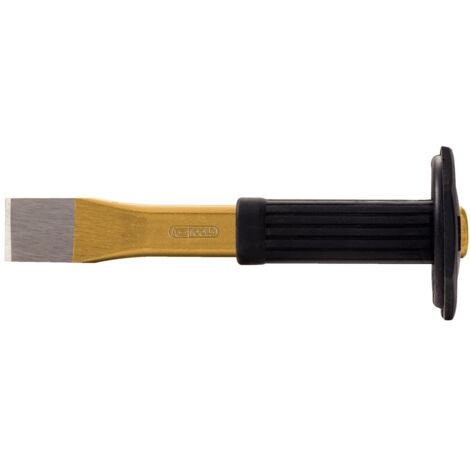 Flachmeißel mit Handschutzgriff, oval, 250mm