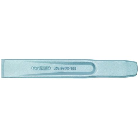 Flachmeißel, oval, 150x21mm, silber