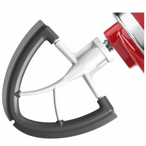 VOLAVO Flachrührer für KitchenAid Küchenmaschinen, Flachrührer mit flexiblem Rand, KitchenAid Bastelmixer-Zubehör zum Mischen von Kochmehlcreme (4,5-5 Quarts)