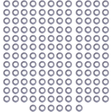 Flachscheiben-Set Sortiment A2‑70 DIN125M2
