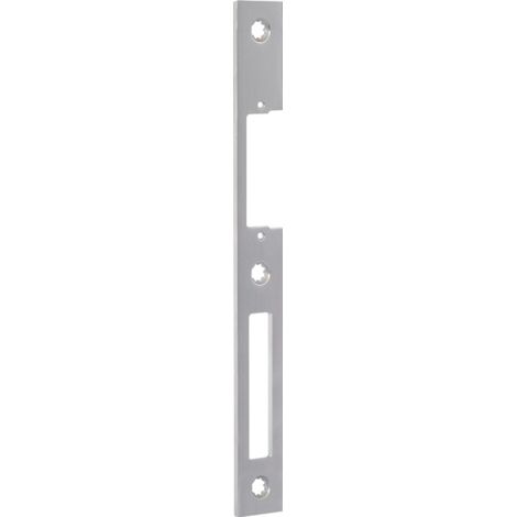 Flachschließblech Edelstahl käntig Breite 24 x Länge 216 mm DIN links