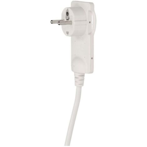 Flachstecker mit Kabel OR-AE-1312/W 230V