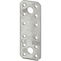 ALBERTS Flachwinkel Holzverbinder Lochplatte Nagelplatte Stahl