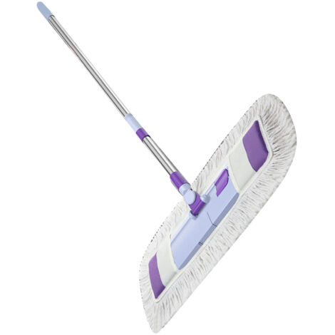 [Flachwischer] [Reinigungswischer] [Flexibel] [Ersatzpads inklusive] [Innovatives Design für trockene und nasse Böden] [Effektive Haftung von Schmutz und Staub]