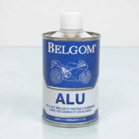 Flacon de 250ml de crème Belgom soin Alu pour Auto moto scooter