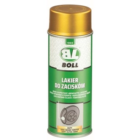 Flacon de vernis à étrier doré de 400 ml