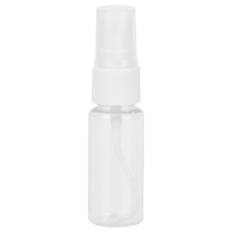 Flacon de voyage vide 15ml, vaporisateur cosmétique rechargeable à brume fine, transparent