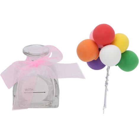 Flacon diffuseur vide transparent pour huiles essentielles, décoration intérieure