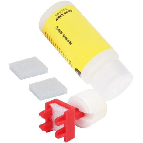 Flacon huile chaîne vélo avec applicateur brosse - Lubrifiant pignons et galets de dérailleur