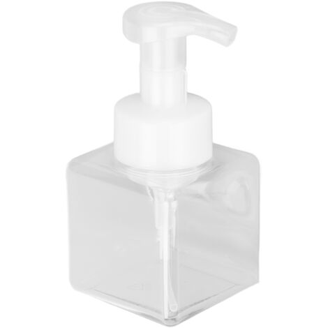 Flacon Mousseur Vide 250ML Rechargeable - Distributeur à Pompe Portable pour Gel Douche et Cosmétiques Maison