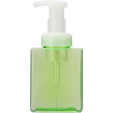 Flacon Mousseur Vide 250ml Vert Fluorescent pour Savon Liquide Remplissable