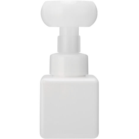 Flacon pompe mousse rechargeable 250ml forme fleur pour savon moussant voyage
