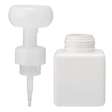 Flacon pompe rechargeable 250ml en forme de fleur pour savon liquide voyage