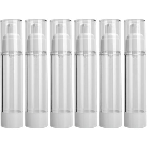 Flacon pompe vide 50ml pour cosmétiques rechargeable