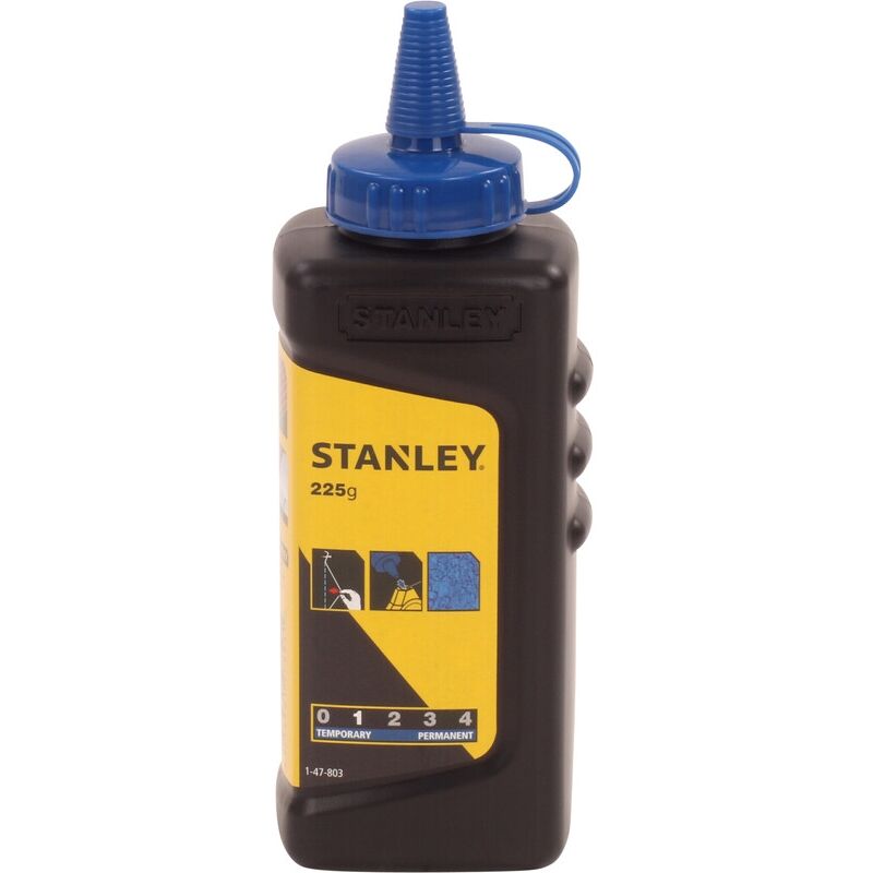 Stanley - poudre à tracer 225G bleu 1-47-803