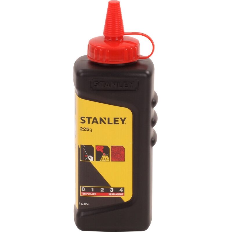 Stanley - poudre à tracer 225G rouge 1-47-804