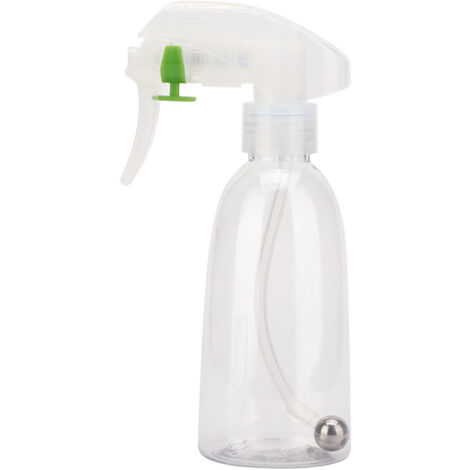 Flacon pulvérisateur 200ml pour coiffure avec tuyau souple - 360° pour salon