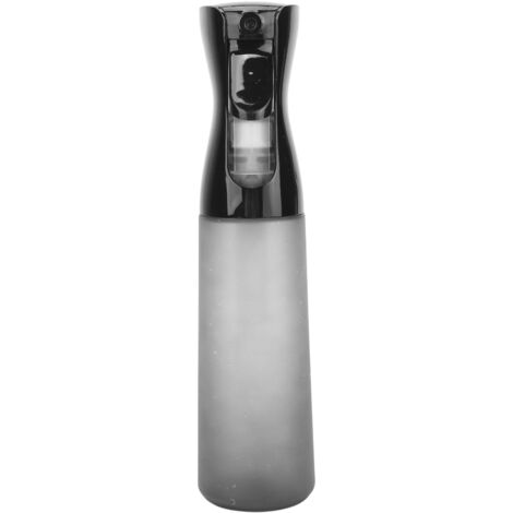Flacon pulvérisateur 300ml brumisateur ultra fin pour coiffure et jardinage noir