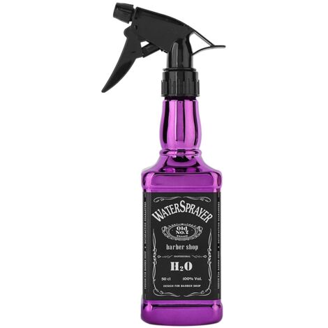 Flacon pulvérisateur 500ml pour coiffure, arrosage plantes et soins capillaires - Rouge rose