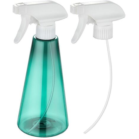 Flacon pulvérisateur à gâchette en plastique PET de 500 ml pour le nettoyage, le jardinage, les cosmétiques et la cuisine