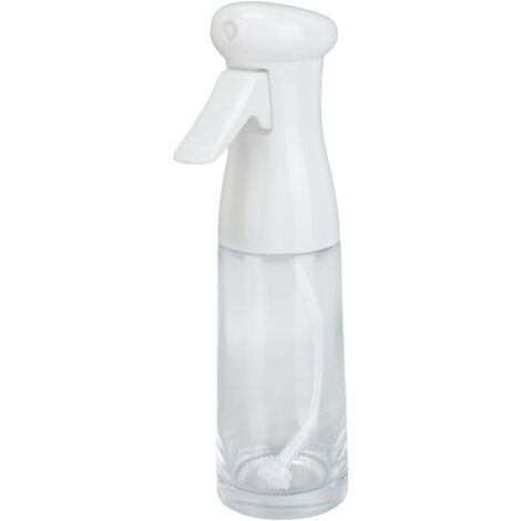 Flacon pulvérisateur d'huile 300ml haute pression pour cuisson BBQ, pâtisserie, avec manche ergonomique et contrôle visuel de l'huile.