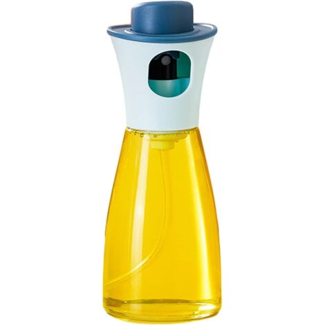Flacon pulvérisateur d'huile d'olive 180 ml 16.8x2x6.3cm (bleu)