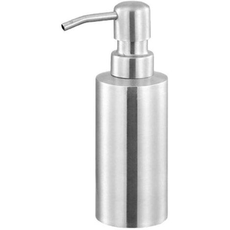 Flacon pulvérisateur d'huile en acier inoxydable 220/320 ml, à pression, distributeur de savon, durable 220 ml-AquaForge