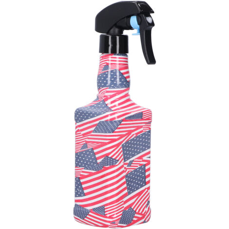 Flacon pulvérisateur réglable rechargeable pour soin des cheveux et arrosage des plantes en plastique vide
