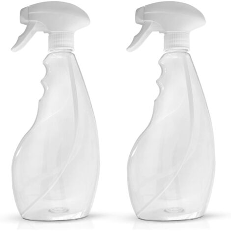 Flacon Pulvérisateur Vaporisateur Vide Rechargeable Grand 500ml (2-Pack)