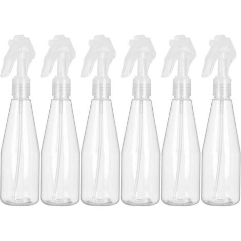 Flacon pulvérisateur vide de 200 ml, lot de 6 flacons pulvérisateurs vides en plastique, flacon pulvérisateur vide pour désinfectan