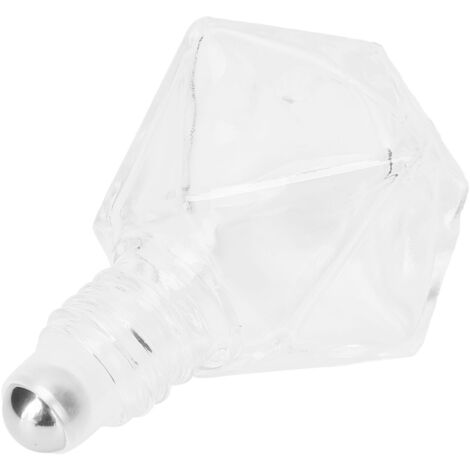 Flacon Roll-On en Verre de 8ML pour Huiles Essentielles, Flaconnage Portable Noir