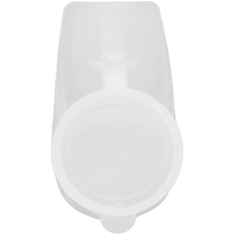 Flacon Urinaire Masculin Anti-Fuites 1000ml pour Incontinence avec Bouchon Amovible