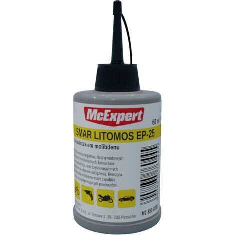 FLACONE PER GRASSO LITOMOS CON SOFFIETTO 60ML - MC-650-0360