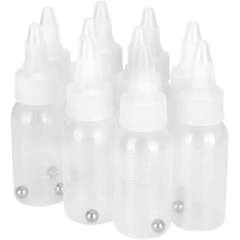 Flacons de peinture vides de 30 ml, pour le rangement des pots de peinture (voir photo).