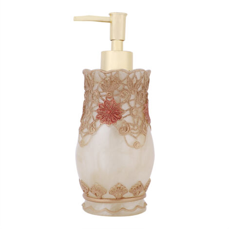 Flacons distributeurs d'émulsion -3DPorte-savon en forme de fleur pour la salle de bain, la maison et l'hôtel.