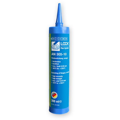 Flächendichtung WEICONLOCK AN 305-10 orange 300 ml