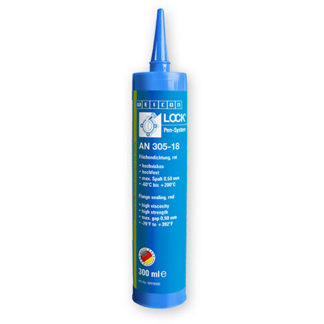 Flächendichtung WEICONLOCK AN 305-18 rot 300 ml